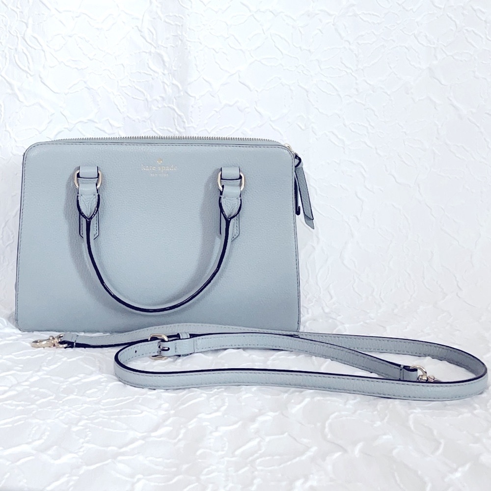 Kate Spade Mulberry Street Lise Bag - dusty blue
